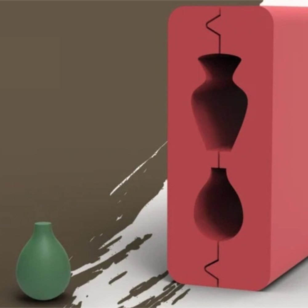Polymer Clay Vase Shape Bead Roller